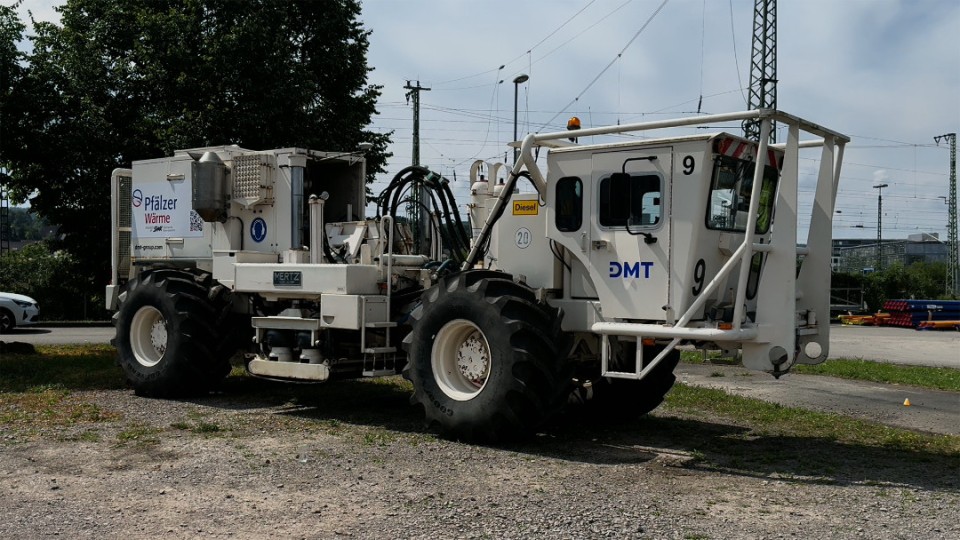 Vibro-Truck zum Anfassen